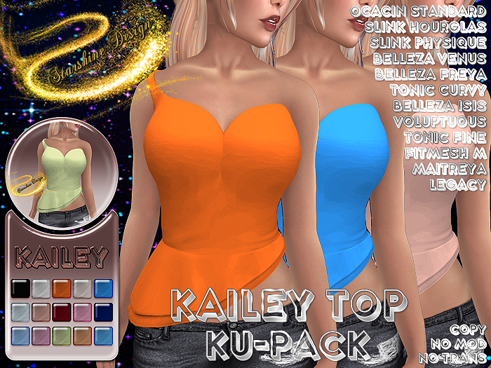 ~✯SD✯~ KAILEY TOP [KU-PACK]