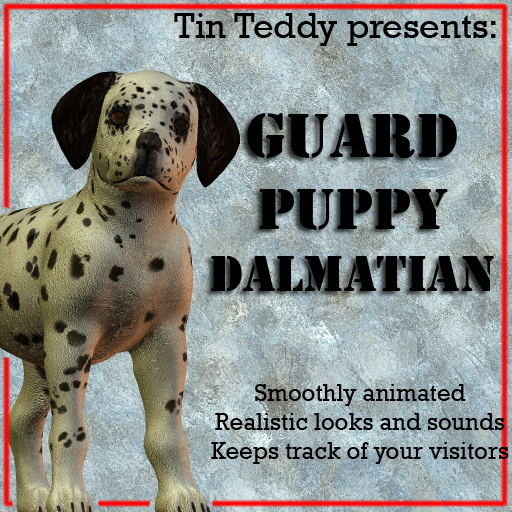*TT* Animated Guard Puppy - Dalmatian - V4