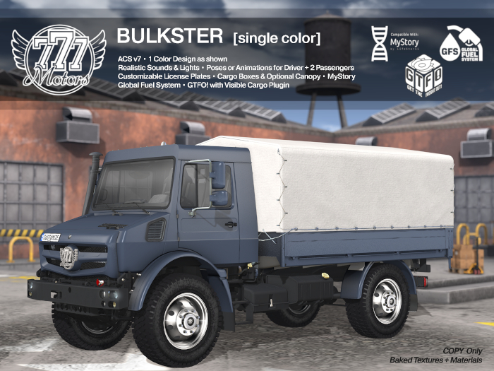 [777] BULKSTER - Navy (Add)