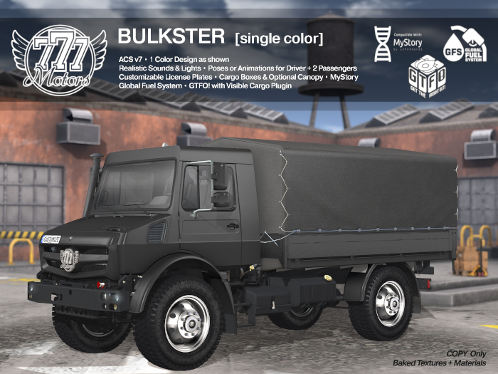 [777] BULKSTER - Coal (Add)