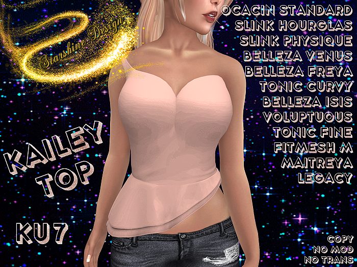 ~✯SD✯~ KAILEY TOP [KU7]