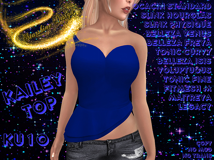 ~✯SD✯~ KAILEY TOP [KU10]