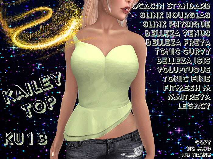 ~✯SD✯~ KAILEY TOP [KU13]