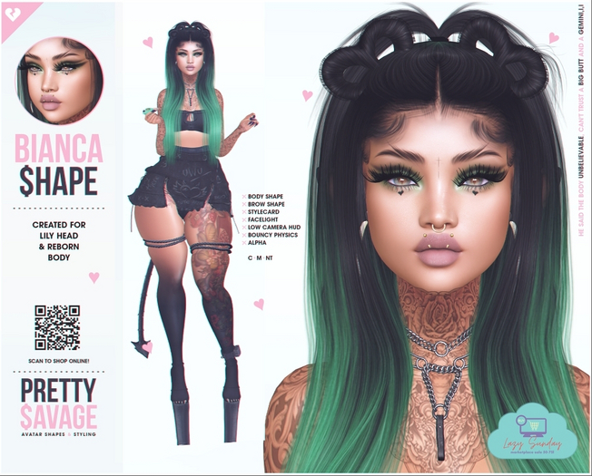 Pretty$avage - Bianca Shape