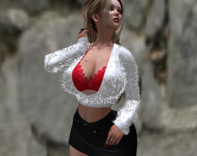 LEGACY TOP FUZZY WITH BRA 3