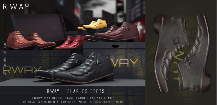 RWAY - Charles Boots Walnut