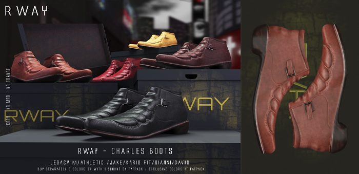 RWAY - Charles Boots Chestnut