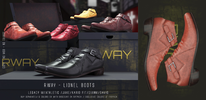 RWAY - Lionel Boots Chestnut
