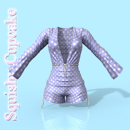 Polka Swing Jump Suit