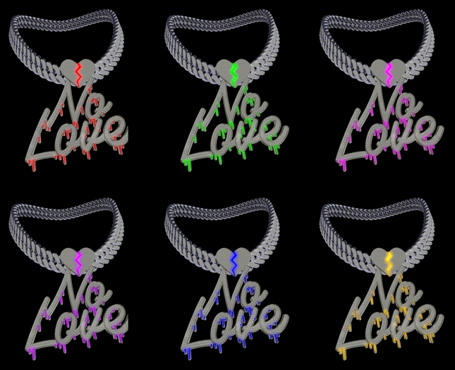 [SC] No Love Pendant (Fatpack)