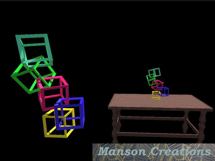 Cube stack sculpture