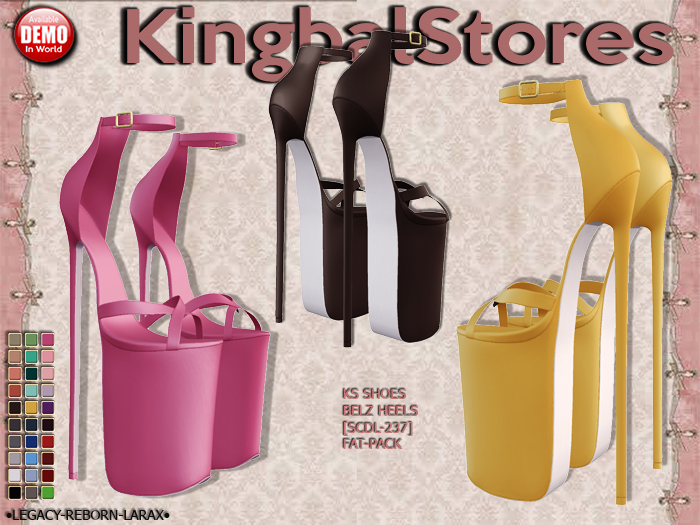 KS SHOES BELZ HEELS [SCDL-262] FAT-PACK