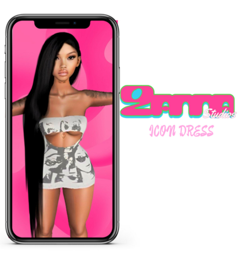 ICON DRESS WHITE