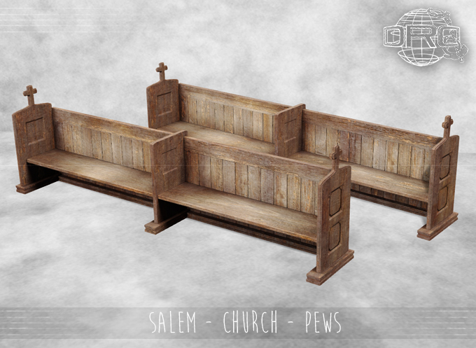 -DRD- Salem - Church - Pews
