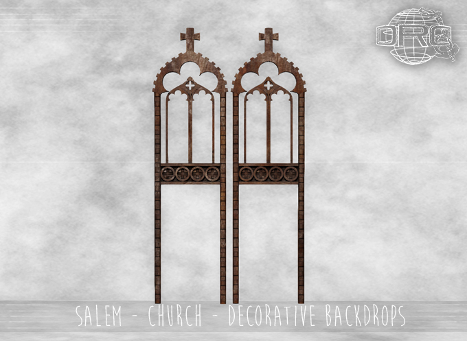 -DRD- Salem - Church - Decorative Backdrops