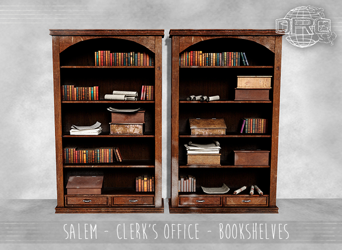 -DRD- Salem - Clerk's Office - Bookshelves