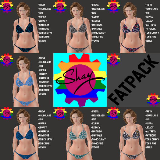 Print Bikini Fatpack