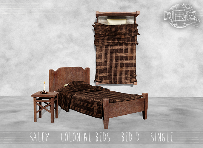 -DRD- Salem - Colonial Bed D