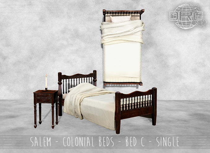 -DRD- Salem - Colonial Bed C
