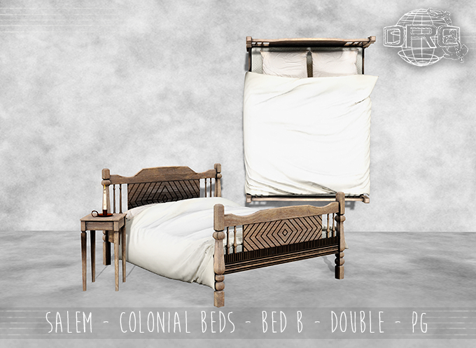 -DRD- Salem - Colonial Bed B - PG