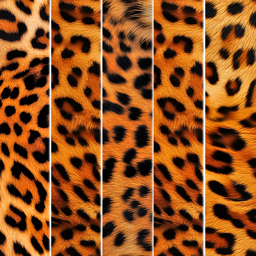5pc of Leopard skin texture *Full Perm*