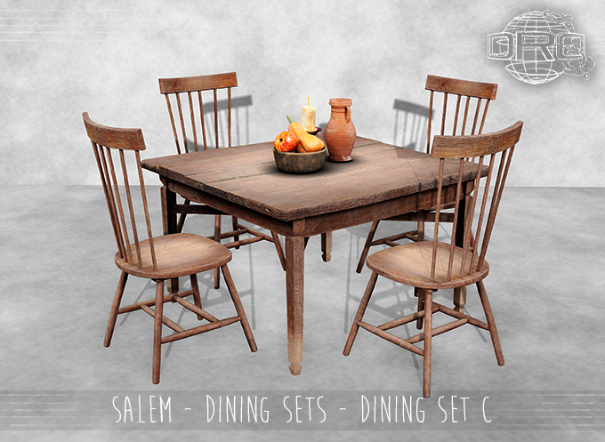 -DRD- Salem - Dining Set C