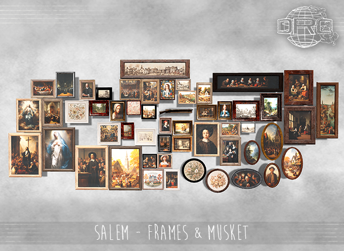 -DRD- Salem - Frames & Musket