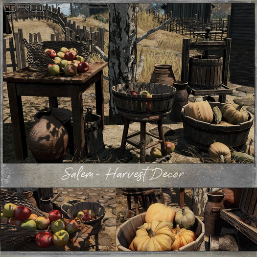-DRD- Salem - Harvest Decor Set