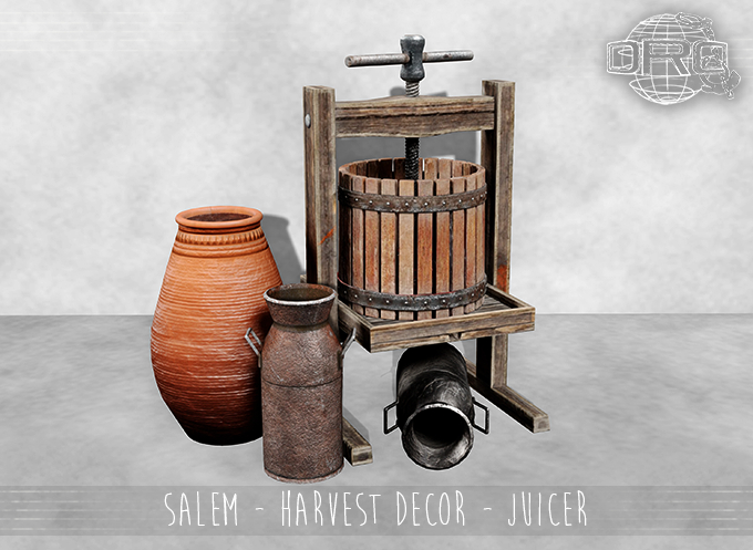 -DRD- Salem - Harvest Decor - Juicer