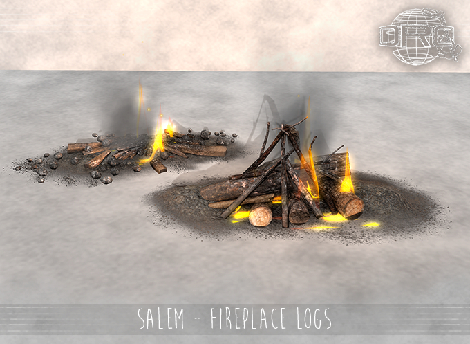 -DRD- Salem - Fireplace Logs