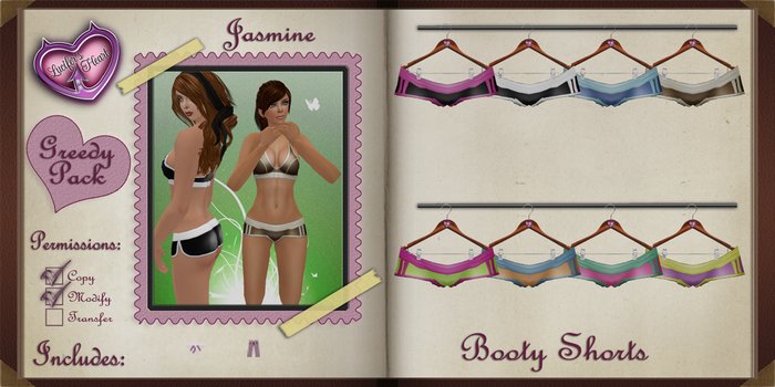 .:LH:. Jasmine - Booty Greedy Pack