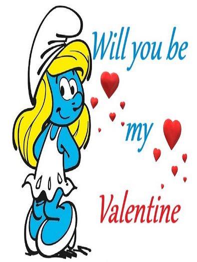 Valentine-Smurfette