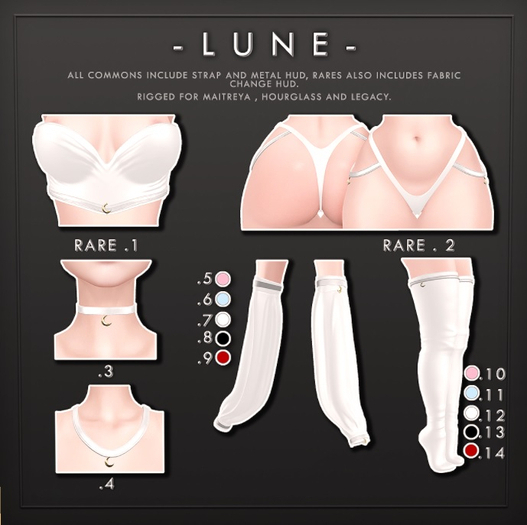 1 . duckie . lune M top RARE