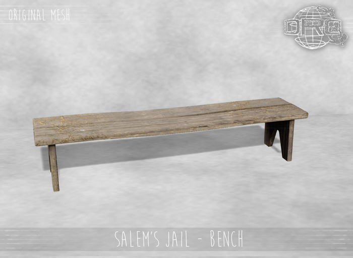 -DRD- Salem - Salem's Jail - Bench