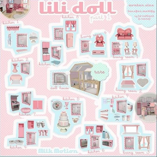 (Milk Motion) lili doll - kitchen 5