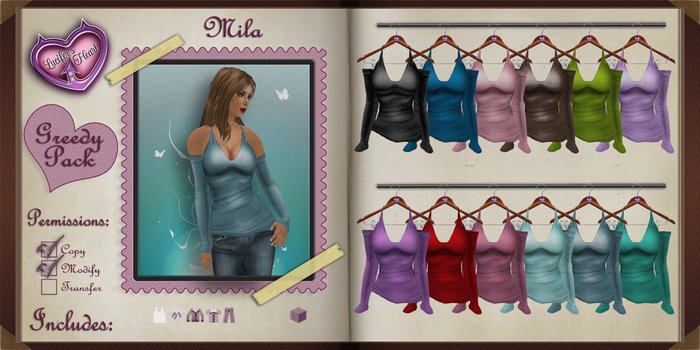 .:LH:. Mila Greedy Pack