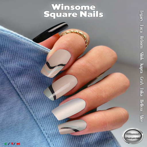 [blazed] Winsome Short Square Nails