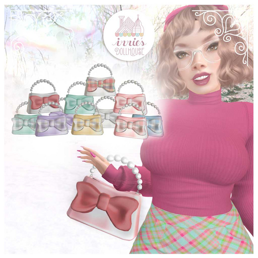 i { DH } Cutie Holiday Purse *Pink* 