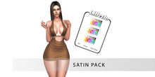 Lilleth. DOWN Satin Dress Maitreya