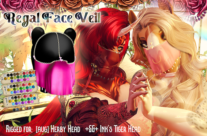 ;FS; REGAL FACE VEIL (Add to unpack!)