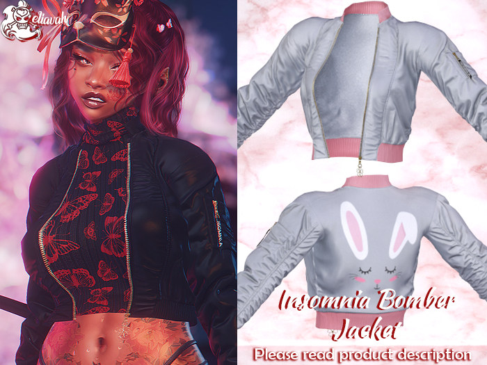 Eliavah ~ Insomnia Bomber [WHITE BUNNY]