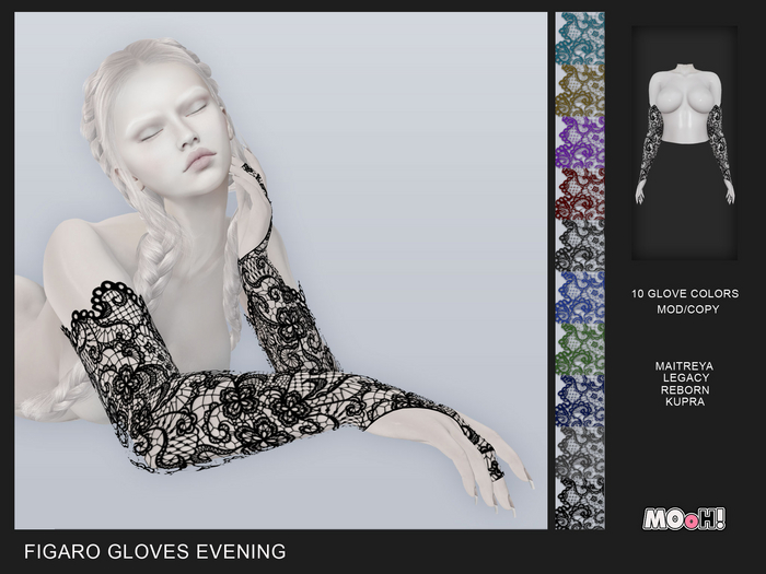MOoH! Figaro gloves evening (Add)