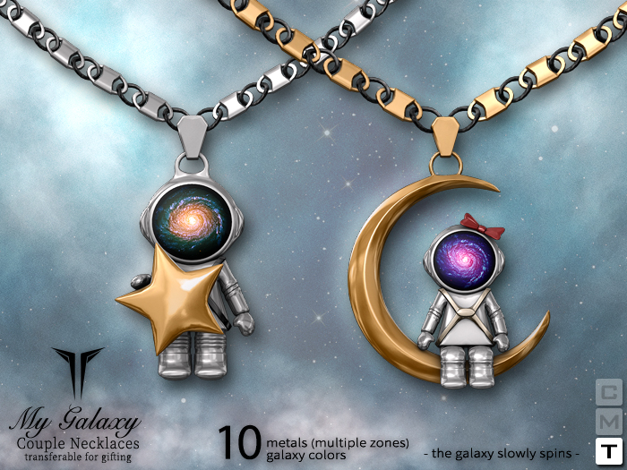**RE** My Galaxy Couple Necklaces - Transferable