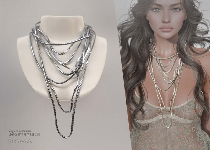 SIGMA Long chain necklace