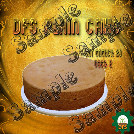 DFS Texture Plain Cake