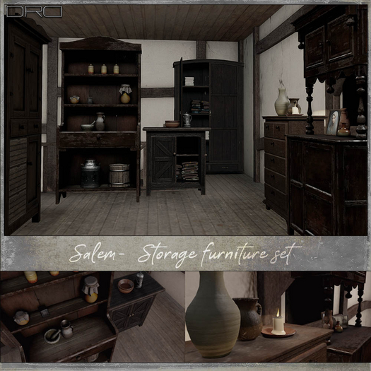 -DRD- Salem - Storage - Furniture Set