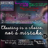 [Kres] Movin' On - 15 Cheating