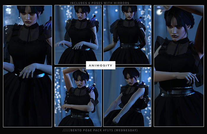 Animosity - F-175 Pose Pack (Wednesday)  