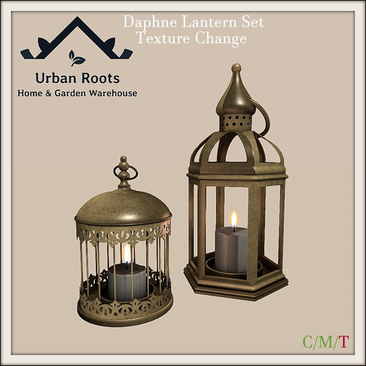 UR Daphne Lantern Set 