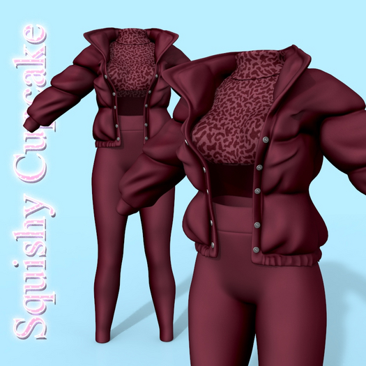 Maroon Jacket Outfit